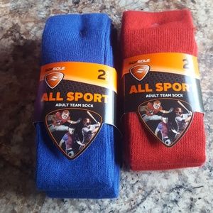 Brand new still in package, sports socks